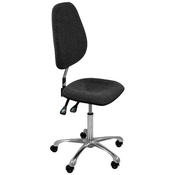 Antistatic fabric chair